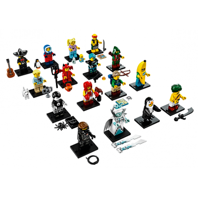 LEGO MINIFIGS SERIE 16 -Serie Complete 16 minifgs 2016